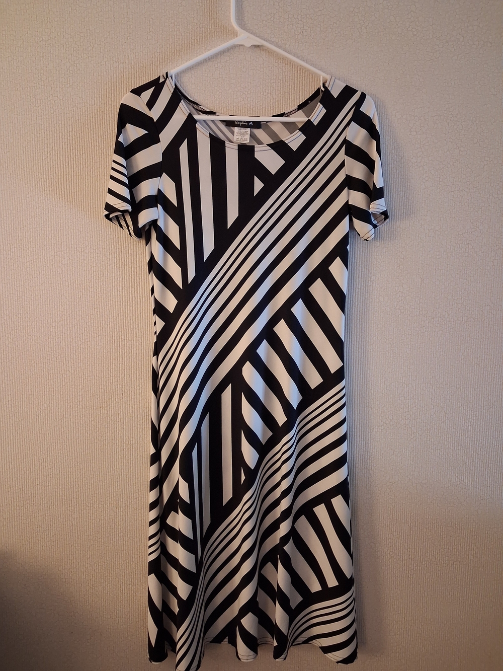 Sophie A  Geometric Womens S/P Sheath Dress